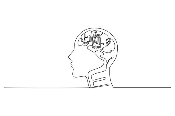 Continuous Line Design of Computer Circu Graphics and Illustrations