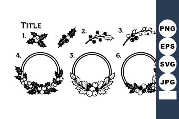 Holly Berry Graphics & Illustrations Review