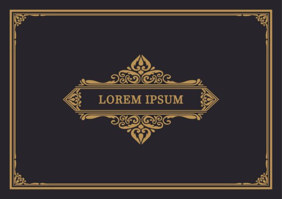 Retro Elegant Gold Frame: A Designer’s Embroidery Review