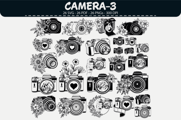 Review: Camera Vector Clipart for Embroidery