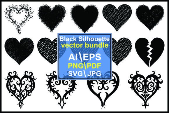 Review: Silhouette Heart Graphics & Illustrations