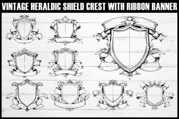 Reviewing the Hand-Drawn Heraldic Shield for Embroidery