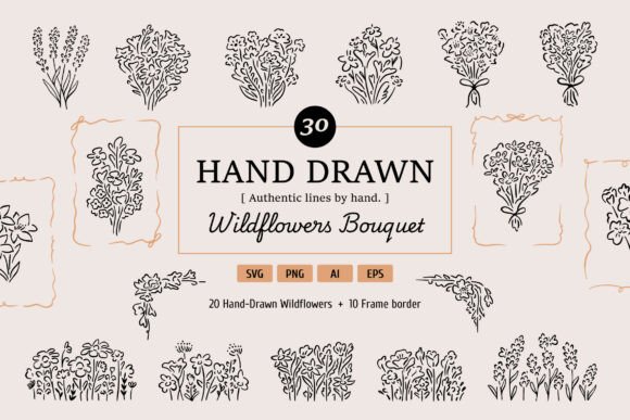 Wildflower Graphics: Illustrations for Sellers